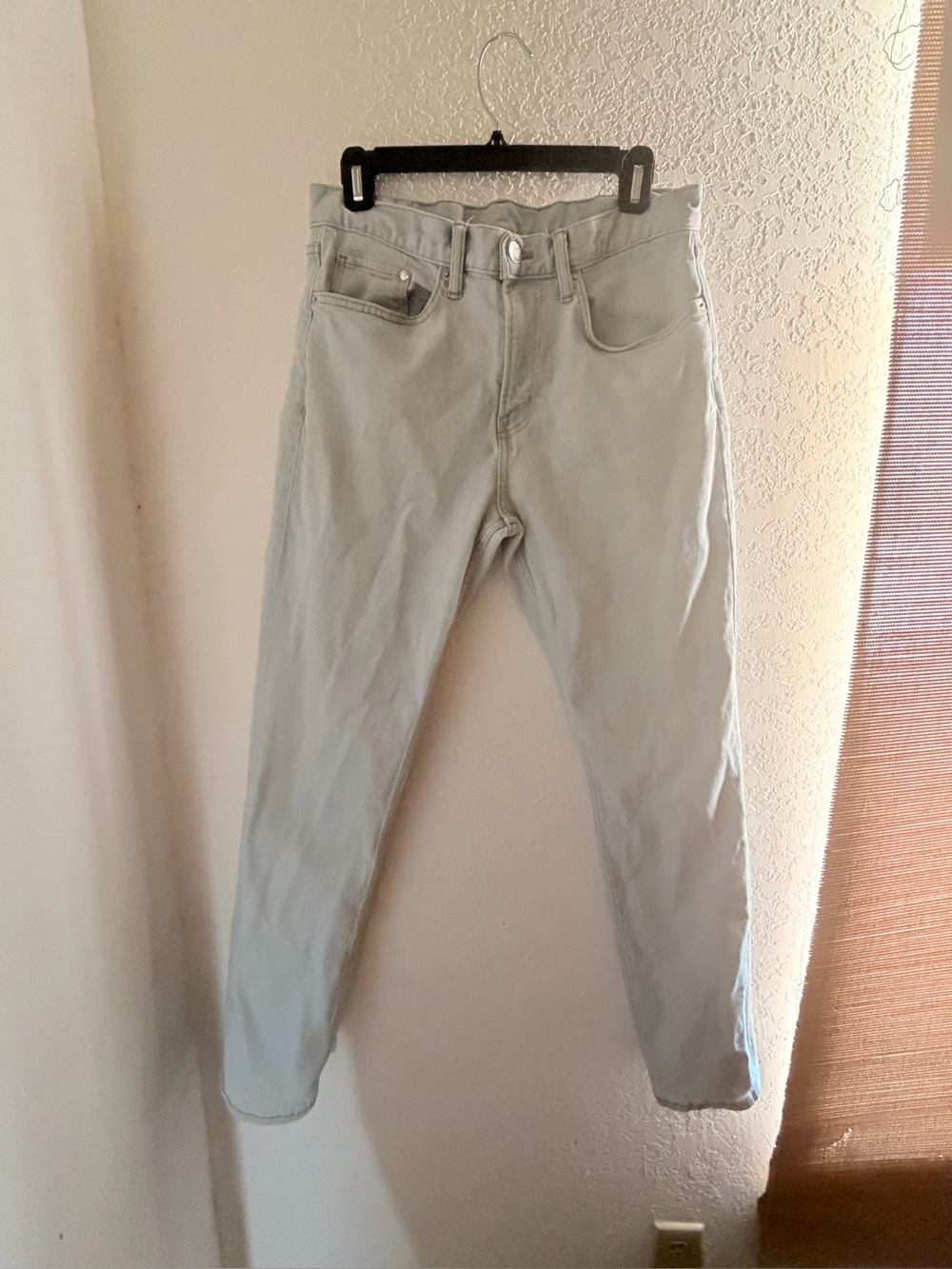 H&M Light Wash Slim Jeans - Pale Blue